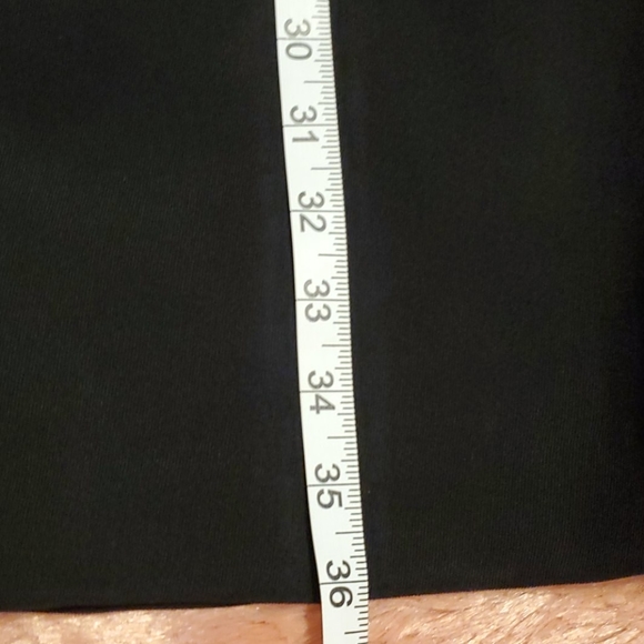 Classy Fully Lined Black Apostrophe Dress - Picture 10 of 11